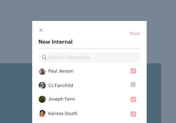 Teamchat Product Card