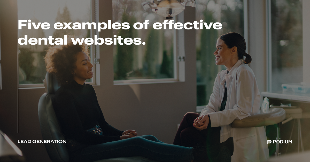5 Examples of effective dental websites