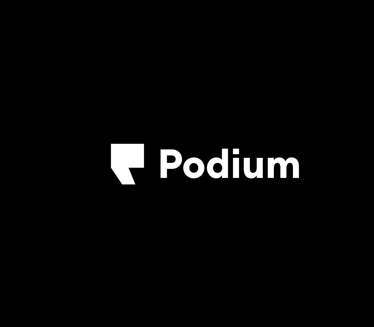 Introducing the new Podium logo