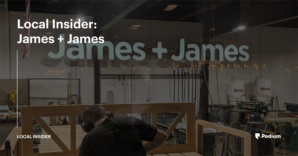 Local Insider: James + James