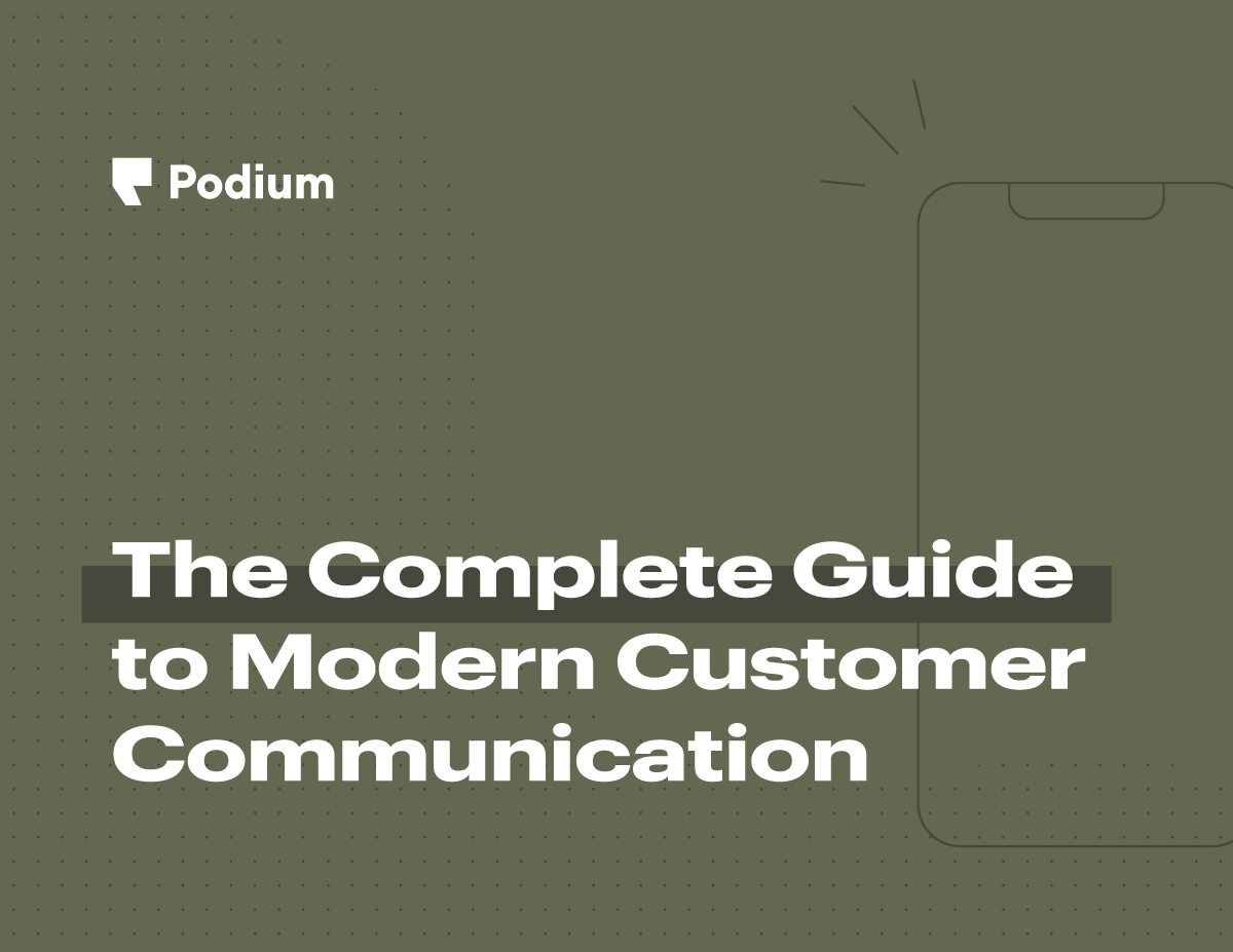 The Guide to Modern Customer Communication