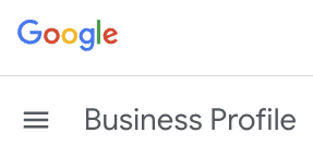 Google Business Profile Logo