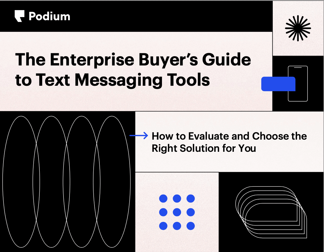 The Enterprise Buyer's Guide to Text Messaging Tools 