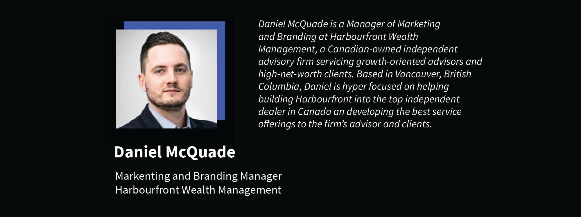 Daniel McQuade Photo and Bio