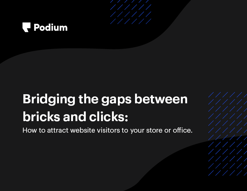 Bridging the gap between clicks and bricks: How to attract website visitors to your store or office