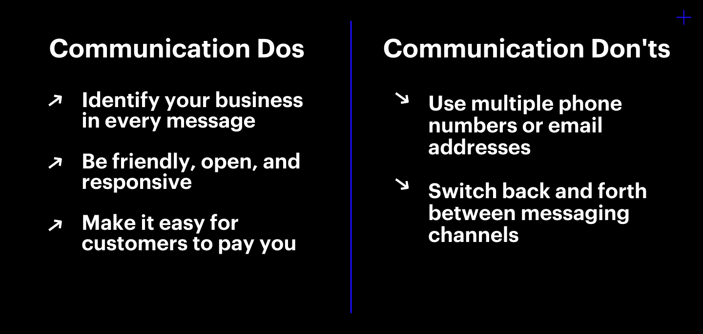 Some Dos and Don’ts of Customer Communication