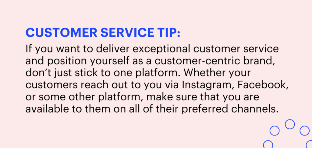Customer Service Tip