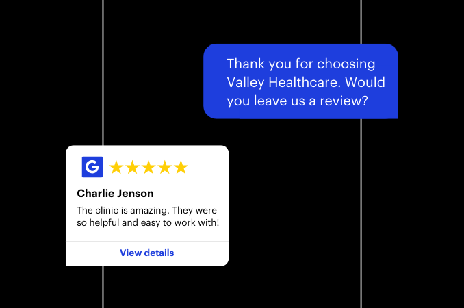 Review request text