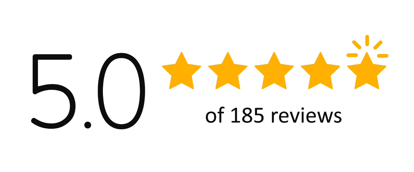 5 star reviews