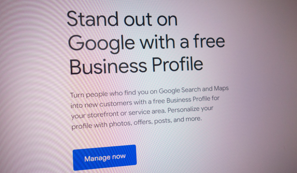 stand out on google business profile