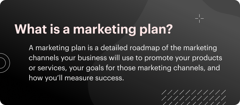 what is a marketing plan? 