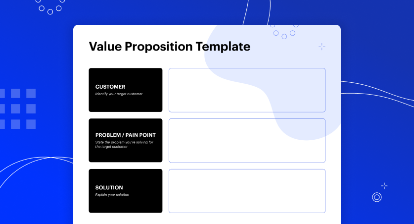 Value proposition template